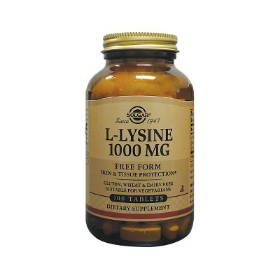 Solgar L-Lysine.