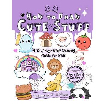 How To Draw 101 Cute Stuff For Kids: Simple and Easy Step-by-Step Guide  Book to Draw Everything Black And White Edition a book by Bancha Pinthong  and Boonlerd Rangubtook