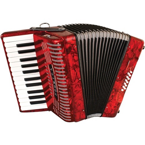 Hohner Hohnica 1303 Beginner 12 Bass Accordion Red : Target