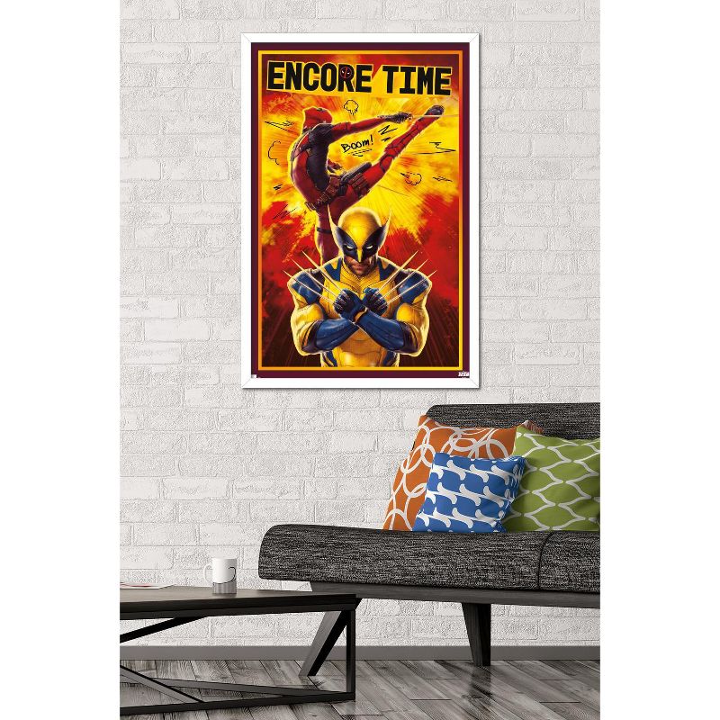 Trends International Marvel Deadpool & Wolverine - Encore Time Framed Wall Poster Prints, 2 of 7