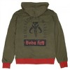 Mens Star Wars the Mandalorian Boba Fett Patch Jacket Hoodie - 3 of 4
