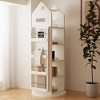 Luck Live Rotating bookshelf, 5-tier 360° MDF bookshelf, suitable for living room, bedroom, study - 3 of 4