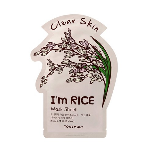 ubrugt Medicinsk malpractice En del Tonymoly Rice Face Sheet Mask - 0.74oz : Target