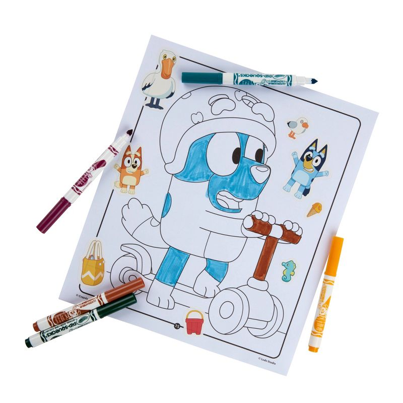 Crayola Bluey Color &#38; Sticker Activity Set, 5 of 8