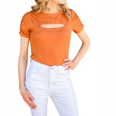 Women's Spare Your Time Bodysuit - White Birch