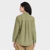 Women's Long Sleeve Collared Linen Button-Down Shirt - Universal Thread™ - 2 of 3