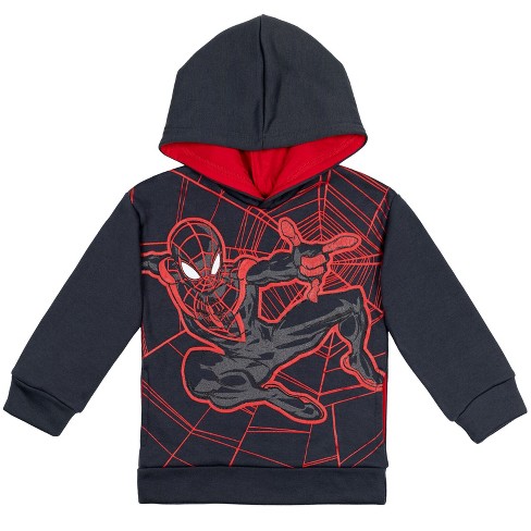  Spider-Man Toddler Boys Fleece Pullover Hoodie And