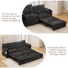 Whisen Pull Out Sofa Bed, Convertible Sleeper Sofa Couch with Side Storage and USB/C-TYPE Charging Ports - 4 of 4