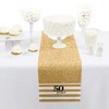 Big Dot of Happiness We Still Do - 50th Wedding Anniversary - Petite Anniversary Party Paper Table Runner - 12 x 60 inches - 2 of 4
