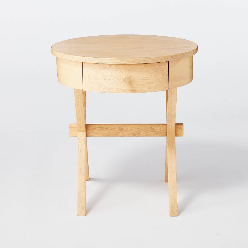 Wasatch Side Table with Drawer Light Natural - Threshold™ designed with Studio McGee, 4 of 7