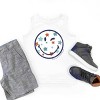 The Juniper Shop SmileyWorld Patriotic Star Wink Youth Tank Top - 3 of 4