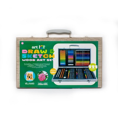 Sketch and Drawing Art Pencil Kit - 17-Piece Set