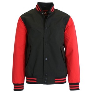 Spire By Galaxy Men's Lightweight Varsity Jacket - 1 of 1