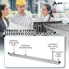 AdirOffice Hanging Blueprint Clamp Holder 30" Silver Aluminum 12/Pack (ADI6036-2) ADI6036--2 - 3 of 4