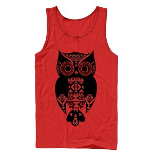 Men's Lost Gods Southwestern Owl Tank Top - 1 of 3