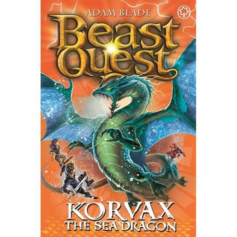 Beast Quest: 100: Korvax the Sea Dragon - by  Adam Blade (Paperback) - image 1 of 1
