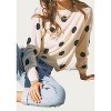 Women's POLKA-DOT INTARSIA KNIT TOP - ENDLESS BLU. - 2 of 4