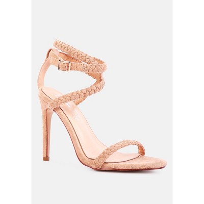 Sherri Ankle Braided Strap High Heel