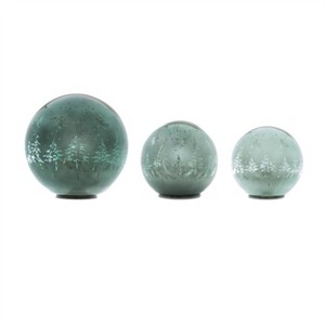 LED Pine Tree Globe (Set of 3) - 1 of 4