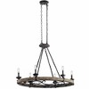Kichler Lighting Taulbee 6 - Light Chandelier in  Weathered Zinc - 2 of 4
