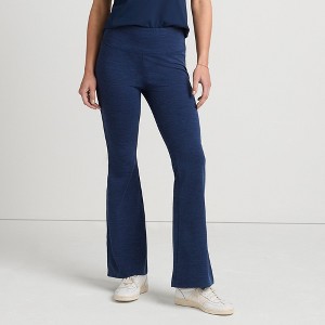 Lands' End Women's Active Hi Impact High Rise Slim Flare Pants - 1 of 4