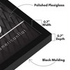 Americanflat 30x30 Picture Frame with Polished Plexiglass - Streamline Collection - Thin Square Picture Frame for Wall Display - Black - 3 of 4