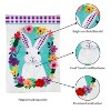 Evergreen Gingham Bunny Garden Applique Flag 12.5 x 18 Inches Indoor Outdoor Decor - 4 of 4