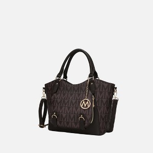 MKF Collection Fula Signature Crossbody Satchel – Vegan Leather Handbag by Mia K - 1 of 4