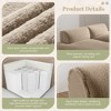 Kumasinova Minimalist 72" Oversized Modular Sofa, Right-handed Face, Foam-Filled Sofa Bed, Free Combination, No Assembly Required - 4 of 4