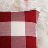 PiccoCasa Buffalo Check Plaid Throw Pillow Covers Farmhouse Decors Square Pillow Covers 2 Pcs - 4 of 4