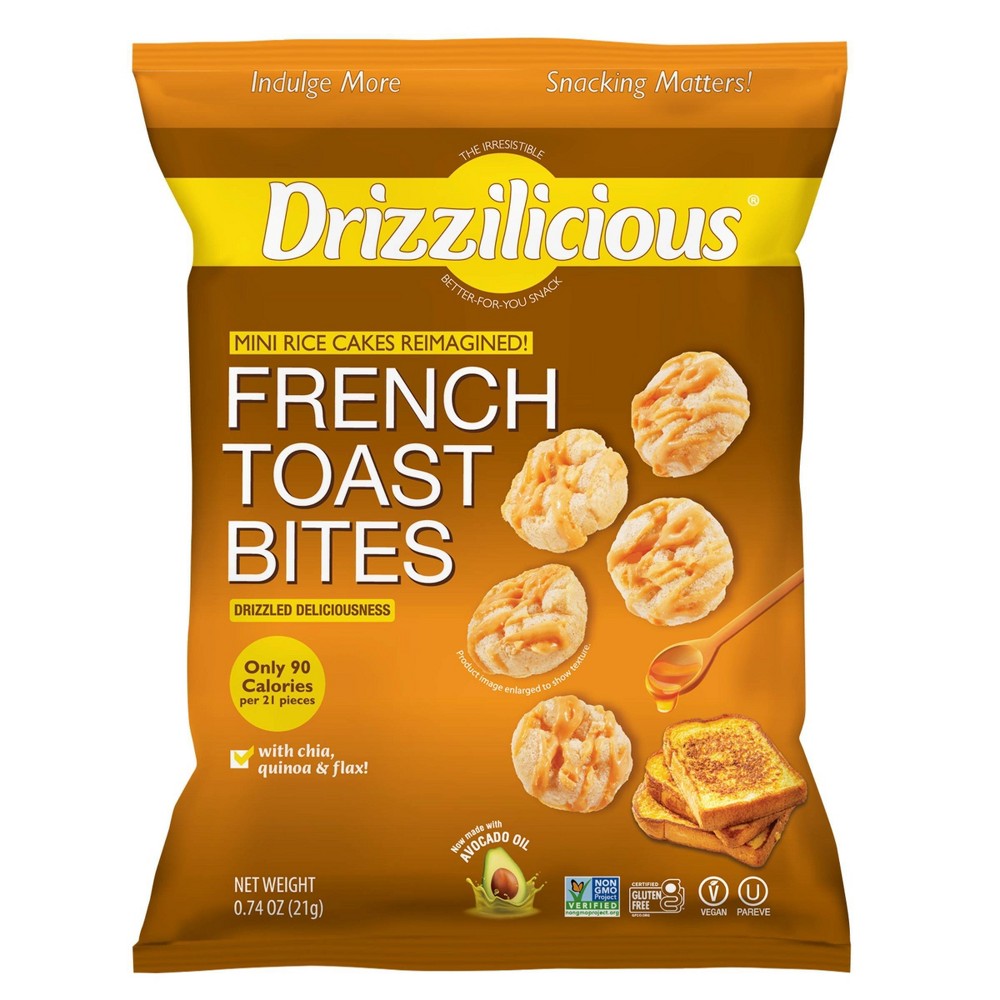 Drizzilicious Rice Cake French Toast - 0.74oz