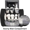 Narwey Hanging Toiletry Bag for Women Travel Makeup Bag Organizer Toiletries Bag for Cosmetics Essentials Accessories - 2 of 4