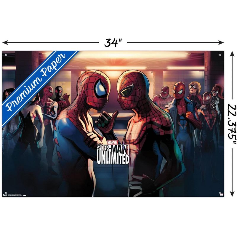 Trends International Marvel Comics VIdeo Game - Spider-Man: Unlimited - Subway Unframed Wall Poster Prints, 3 of 7
