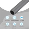 Unique Bargains High Impact Water Plumb Cable Sleeve PVC Rigid Round Pipes 20" Length - 3 of 4
