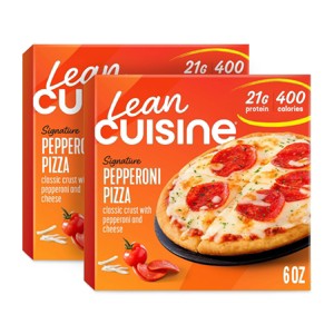 Lean Cuisine 2ct/6ct Protein Kick Frozen Pepperoni Pizza - 1 of 4