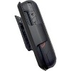 Nakedcellphone Holster Case for Sonim XP3 Plus 5G Flip Phone (2025, X320) - Ratchet Belt Clip Holder - Black - 4 of 4