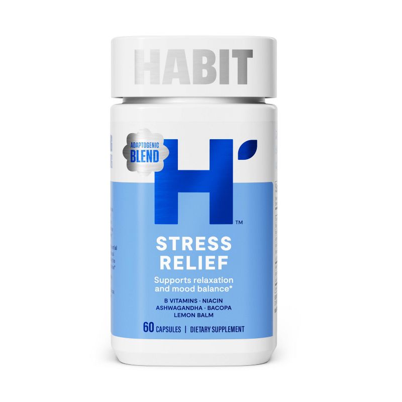 HABIT Stress Relief Capsules - 60ct, 1 of 10