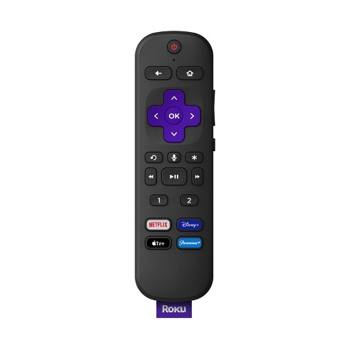 Bygger Underholdning Redaktør Roku Voice Remote Pro | Rechargeable With Tv Controls, Lost Remote Finder,  Private Listening For Roku Players, Roku Tv, Roku Audio : Target