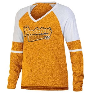 NHL Nashville Predators Women's Long Sleeve Dark T-Shirt - 1 of 3