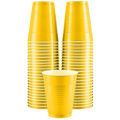 Sparksettings Brown Disposable Plastic Cups 18oz, 50 Pack : Target