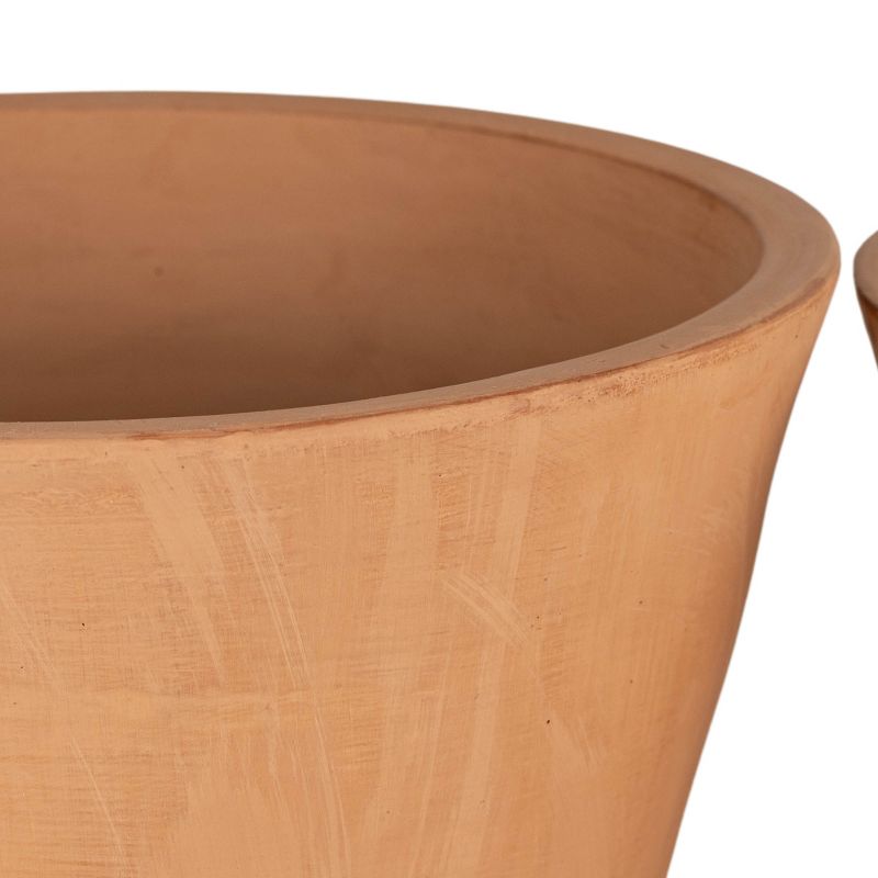 Set of 2 Large Terracotta Planters - Foreside Home & Garden, 3 of 6