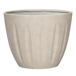 L&G Solutions 13 in. H X 16 in. D Polyresin Spritzer Planter Sand - 1 of 1