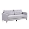 CAVINAS 74" Modern Sofa with Armrests for Living Room,2-Seater Upholstered Couch,High Resilience Love Seat Sofa,Solid Wood Frame Comfy Couch - 2 of 4