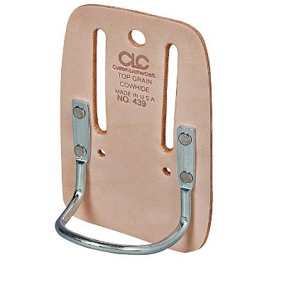 CLC Leather Hammer Holder 3.9 in. L X 5.8 in. H Tan