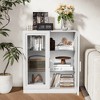 Dovelina Gershwin Accent Storage Cabinet - Versatile Organizer with Adjustable Shelves and Cable Management - 2 of 4
