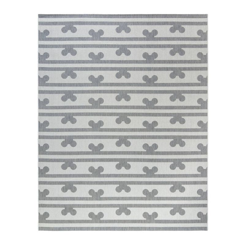 Mickey Mouse & Friends Peek A Boo Outdoor Rug Gray, 1 of 5