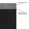 Box Partners Poly Mailers 12" x 15 1/2" Black 100/Case CPM1215BK - 2 of 4