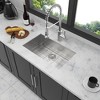 30 Inch Undermount Sink - 30inx18inx9in Undermount Stainless Steel Kitchen Sink 16 Gauge 9 Inch Deep Single Bowl Kitchen Sink Basin - 2 of 4