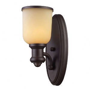 Elk Home Brooksdale 1 - Light Wall Light in  Oiled Bronze - 1 of 1