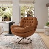 EUREKA ERGONOMIC Camden, Modern Swivel Lounge Chair - 4 of 4